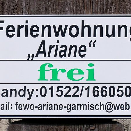 Ferienwohnung Ariane Гарміш-Партенкірхен Екстер'єр фото