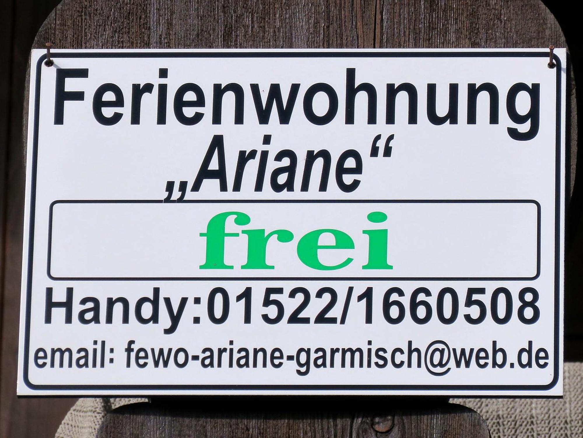 Ferienwohnung Ariane Гарміш-Партенкірхен Екстер'єр фото